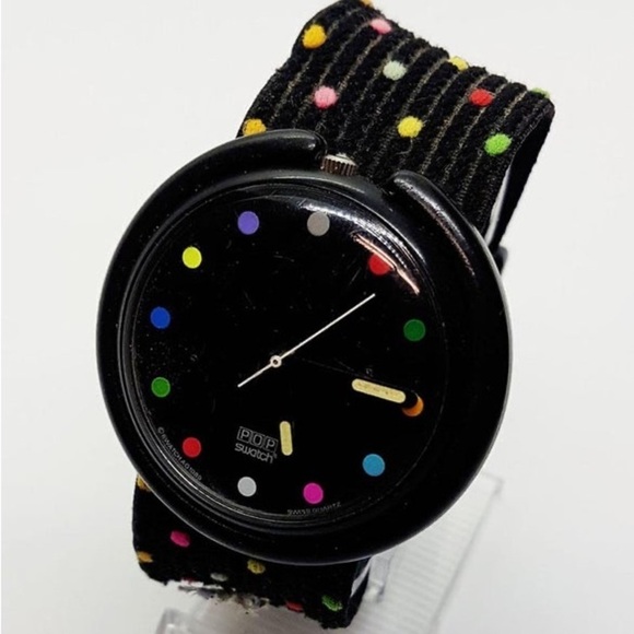 Swatch Jewelry - Swatch Watch 1989 RUSH HOUR PWBB109 Pop Swatch | 80s Vintage Pop Swatch